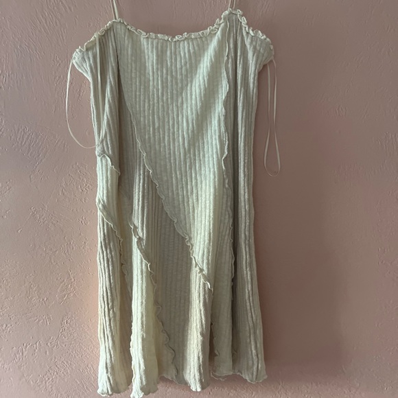 Urban Outfitters cream patchwork dress - - Picture 2 of 8